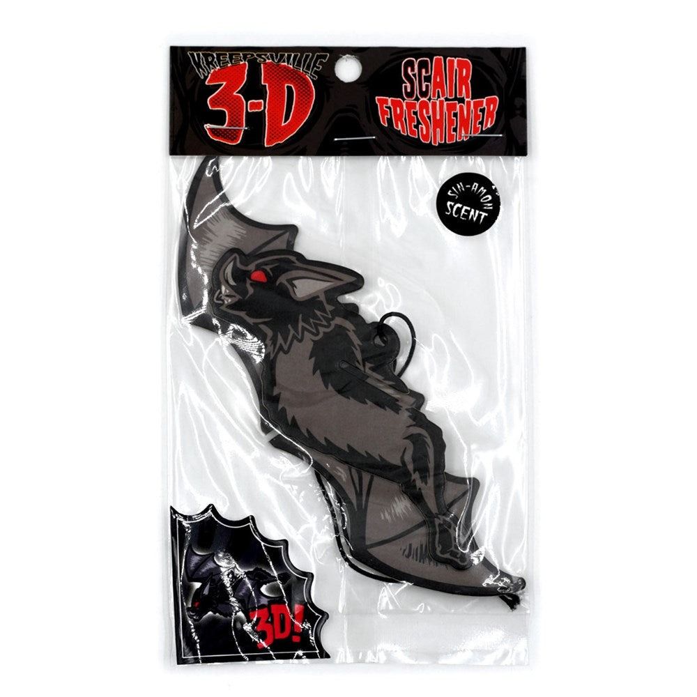 Kreepsville - 3D Bat Luchtverfrisser - Zwart